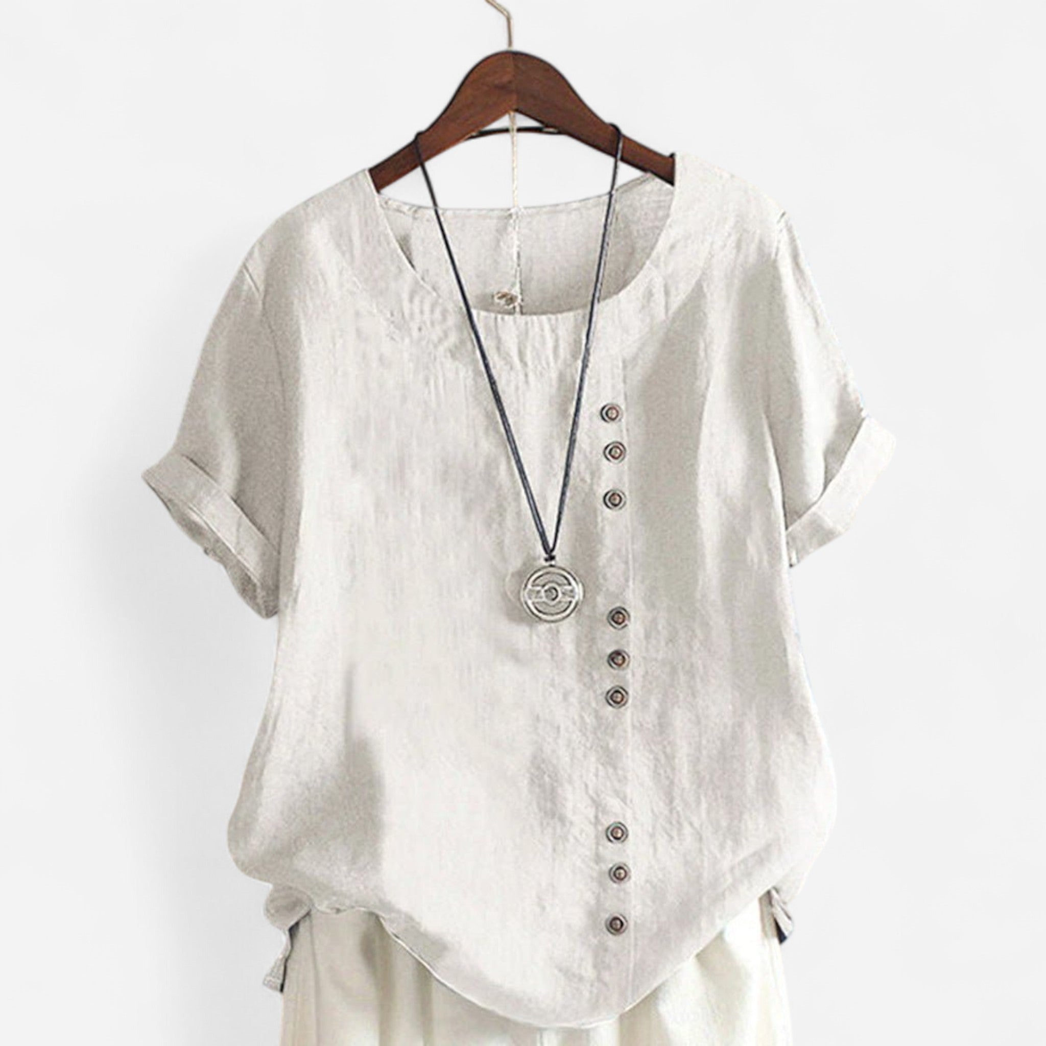 Camiseta de Algodón para Mujer