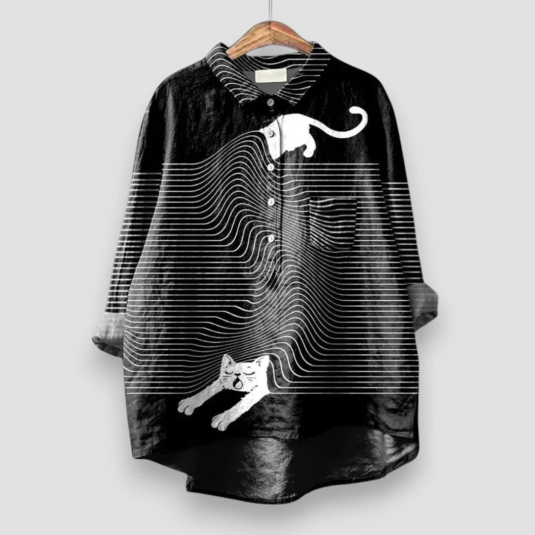 Blusa de Manga Larga para Mujer