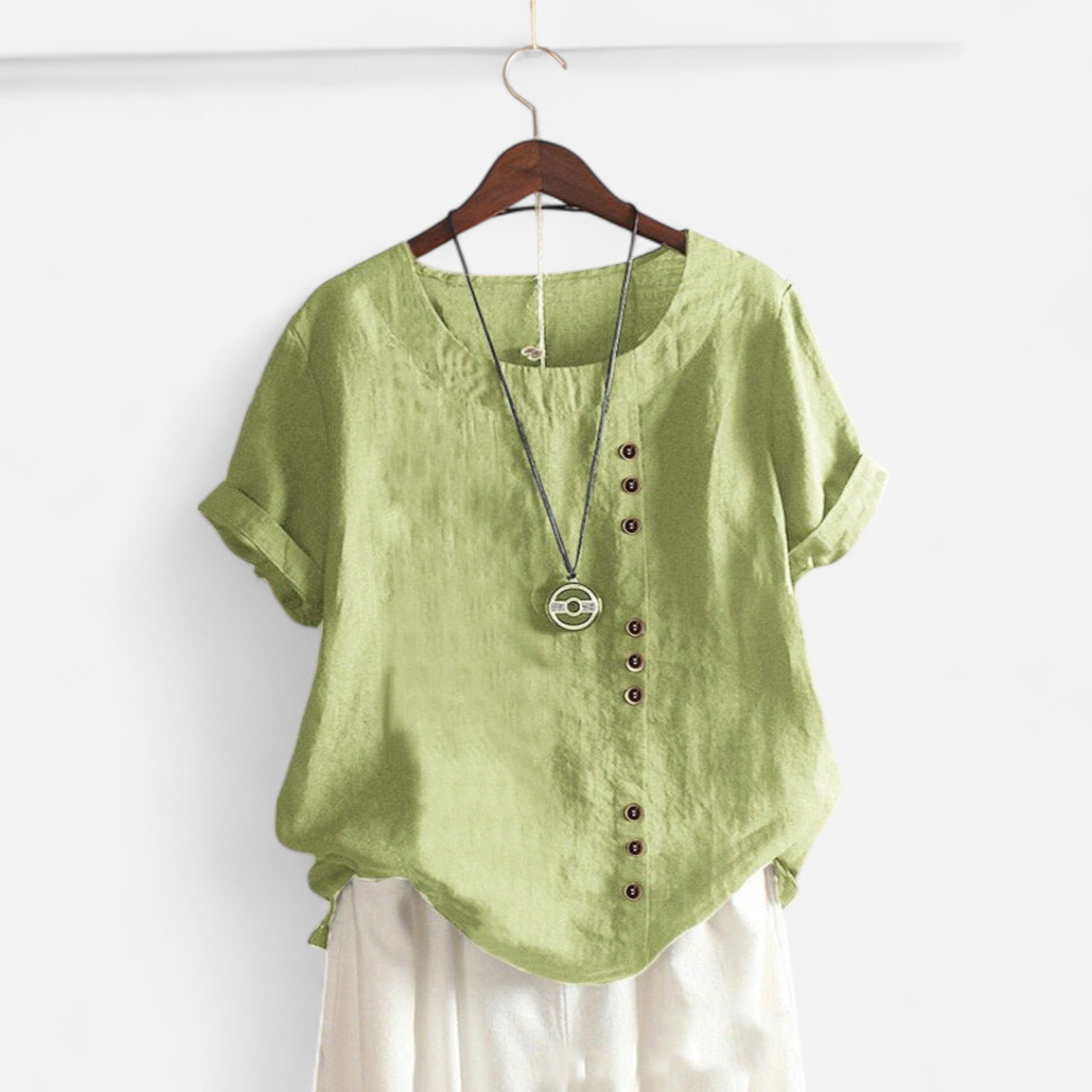 Camiseta de Algodón para Mujer